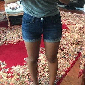 EUC J. Crew Indigo Denim Shorts